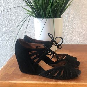 Jeffrey Campbell Black Wedges